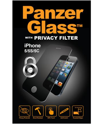 PanzerGlass Apple iPhone 5/5S/SE Privacy Screenprotector Screen Protectors