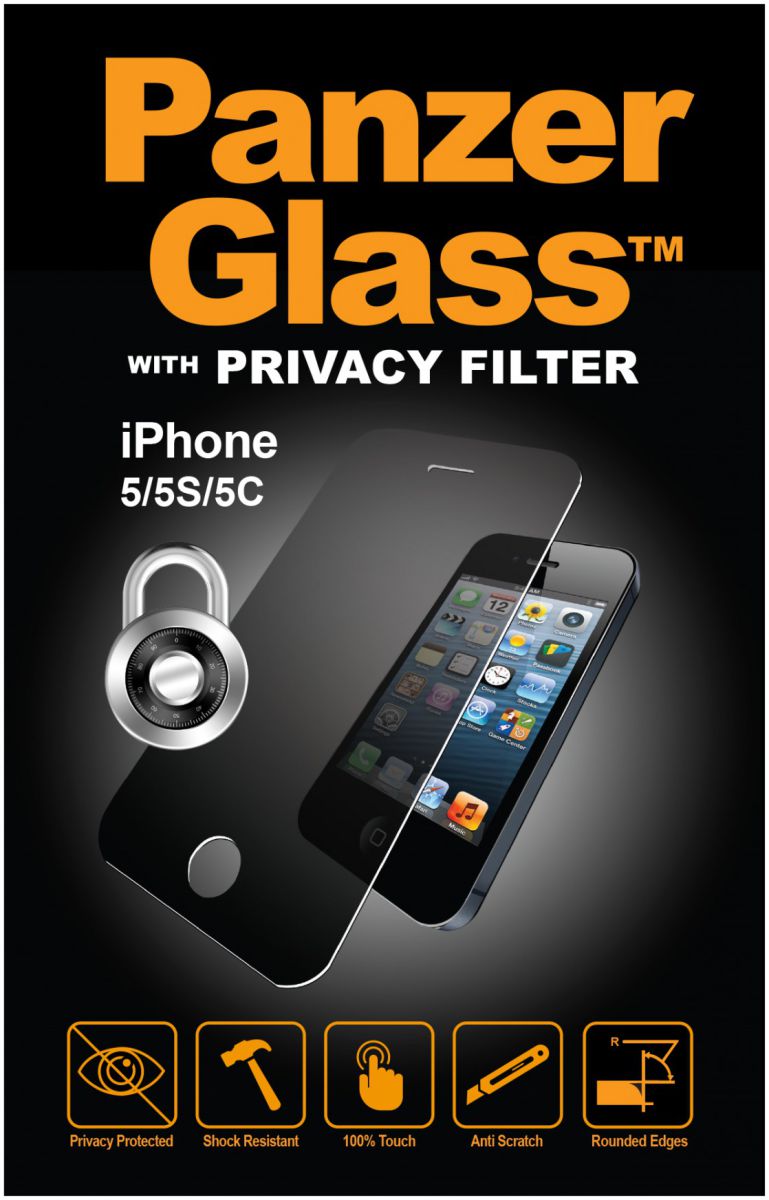PanzerGlass Apple iPhone 5/5S/SE Privacy Screenprotector afbeelding 1