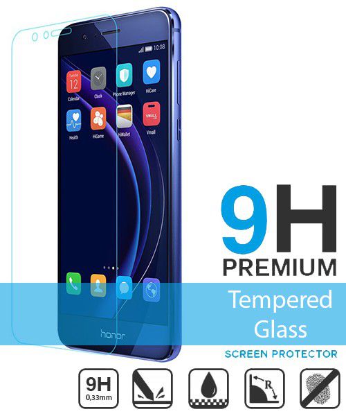 Honor 8 Tempered Glass Screen Protector afbeelding 2