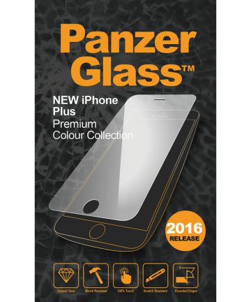 Apple iPhone 7 Plus / 8 Plus PanzerGlass Tempered Glass Screen Protector Roze Screen Protectors