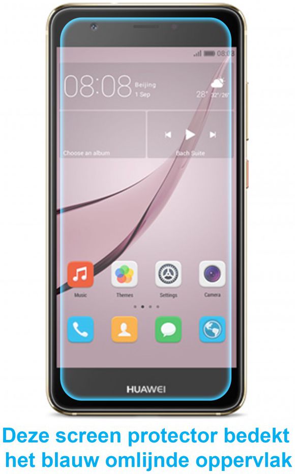 Huawei Nova Tempered Glass Screen Protector 0,3mm afbeelding 2