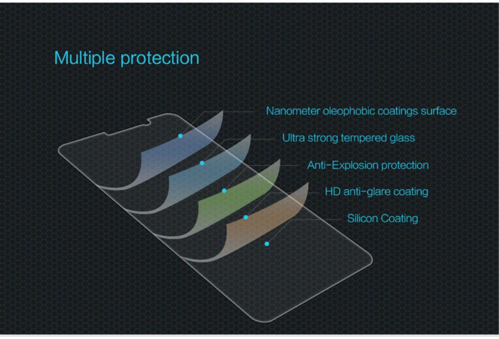 Nillkin Tempered Glass Screen Protector Huawei Mate 9 afbeelding 9