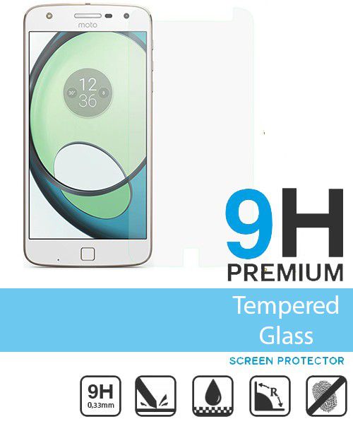 Motorla Moto Z Play Tempered Glass Screen Protector afbeelding 1
