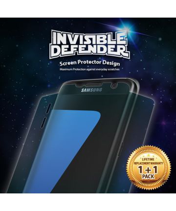 Ringke ID Full Cover Screen Protector Samsung Galaxy S7 Edge Screen Protectors
