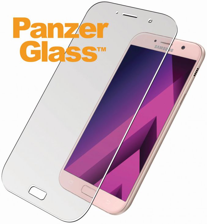PanzerGlass Samsung Galaxy A5 2017 Case Friendly Screenprotector Zwart afbeelding 2