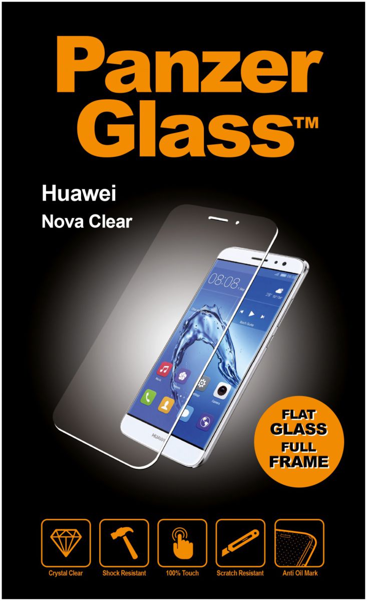 PanzerGlass Tempered Glass Screen Protector Huawei Nova afbeelding 1