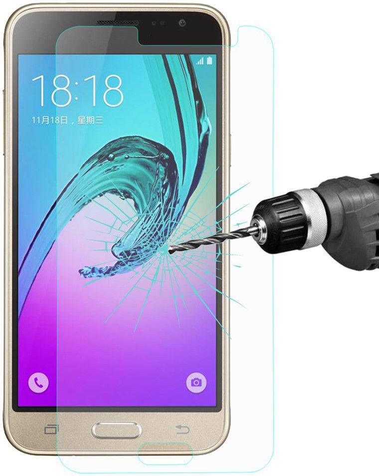 Samsung Galaxy J3 2016 Tempered Glass Screen Protector afbeelding 1