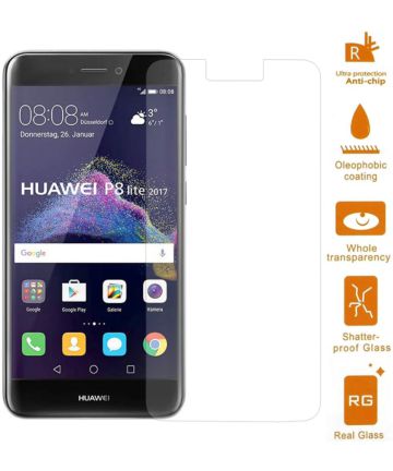 Huawei P8 Lite (2017) Tempered Glass Screen Protectors