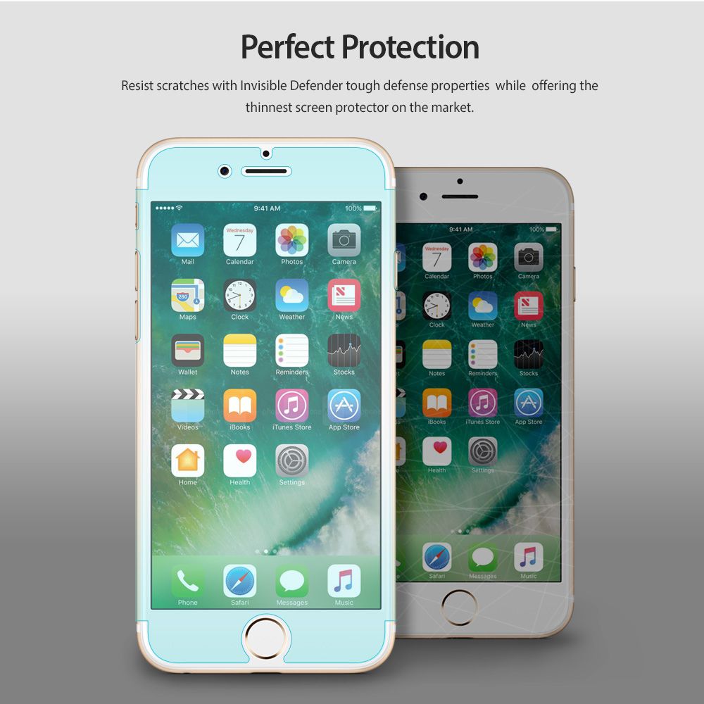 Ringke ID Full Cover Screen Protector Apple iPhone SE 2020 [2-Pack] afbeelding 7