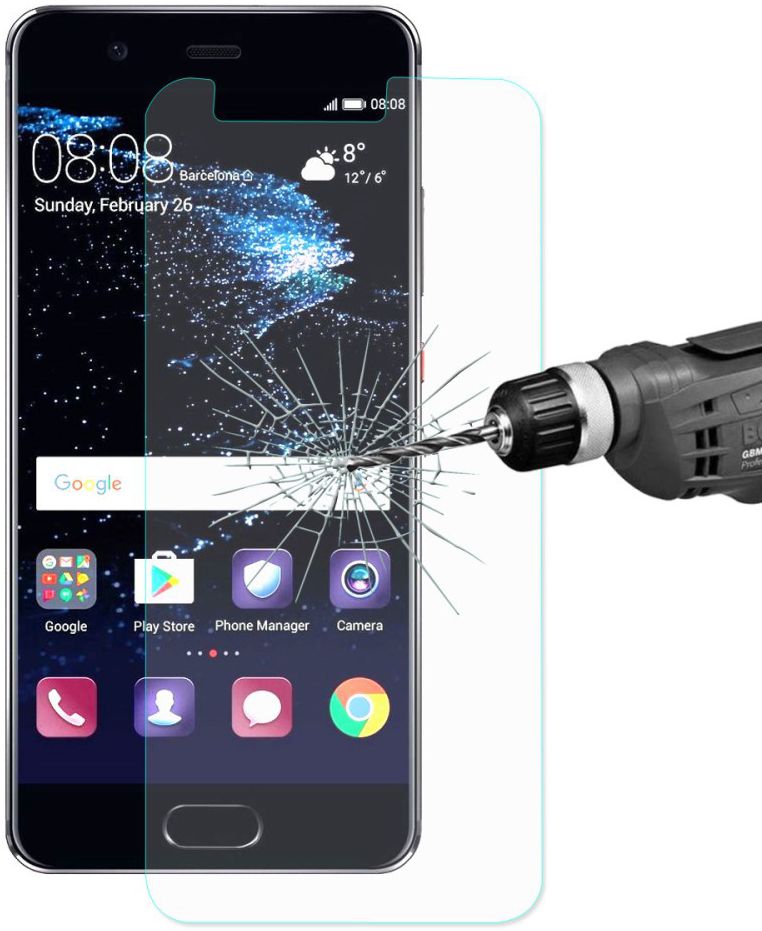 Huawei P10 Lite 9H Tempered Glass Screen Protector afbeelding 3
