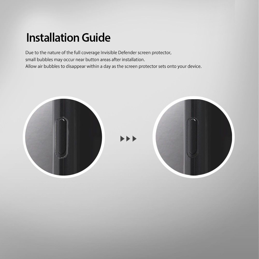 Ringke ID Full Cover Screen Protector Samsung Galaxy S8 [2-Pack] afbeelding 8