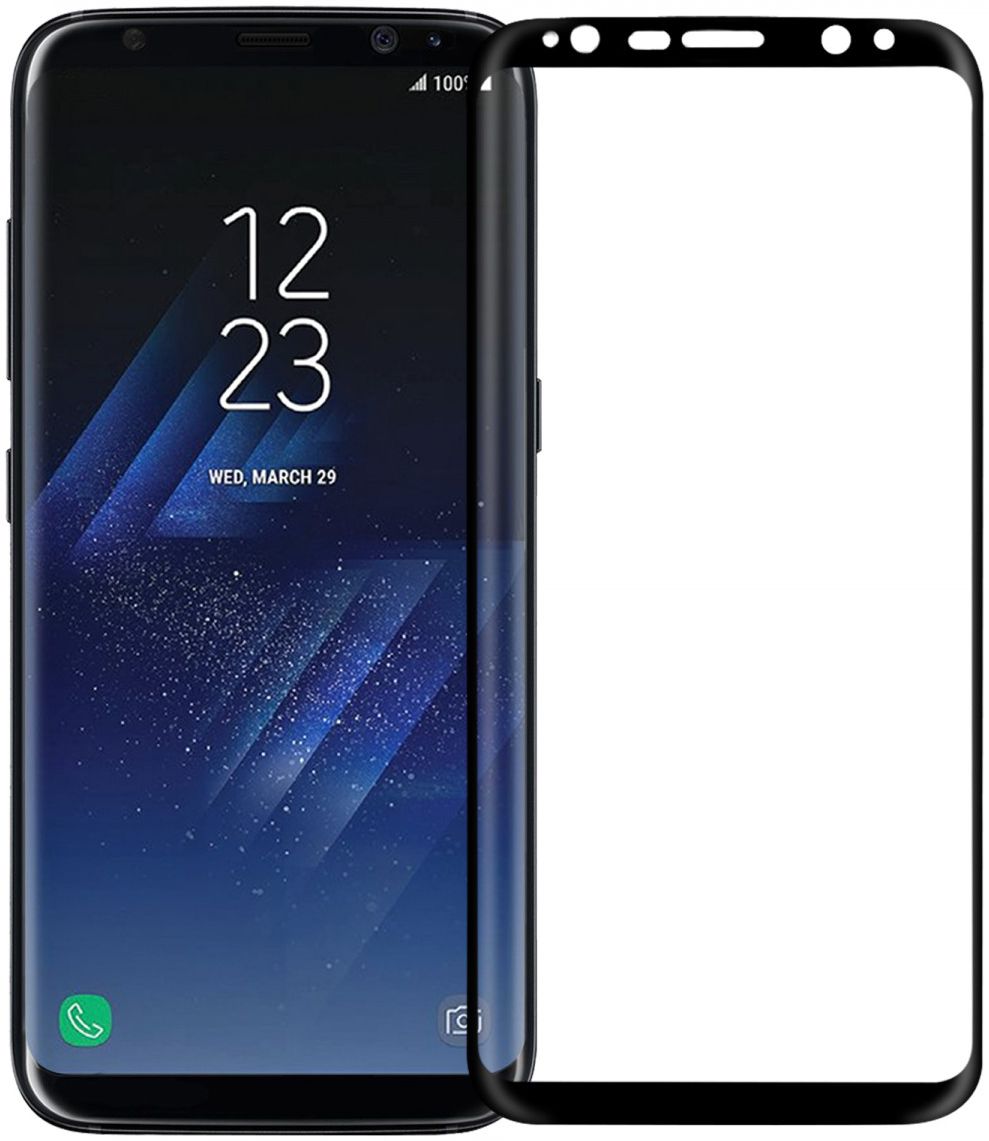 Nillkin 3D Tempered Glass Screen Protector Samsung Galaxy S8 Plus afbeelding 1