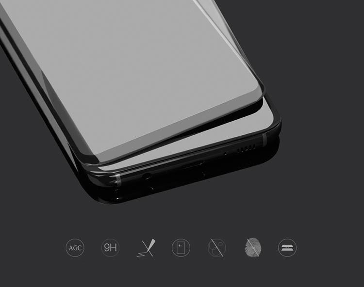 Nillkin 3D Tempered Glass Screen Protector Samsung Galaxy S8 Plus afbeelding 4