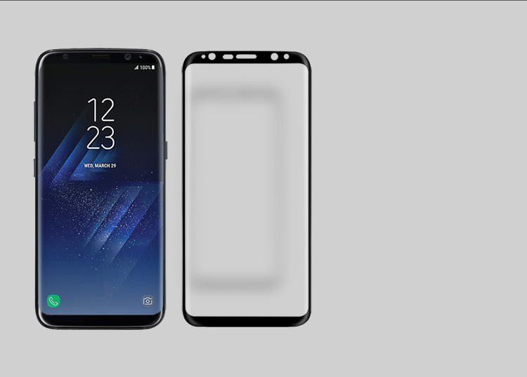 Nillkin 3D Tempered Glass Screen Protector Samsung Galaxy S8 Plus afbeelding 5