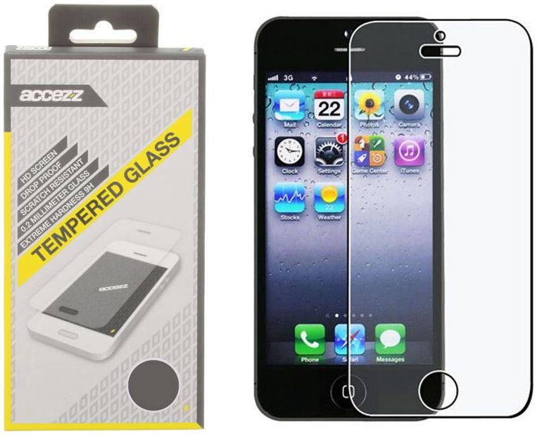 Accezz Xtreme Glass Protector Tempered Glass Apple iPhone 5 / 5s / SE afbeelding 1
