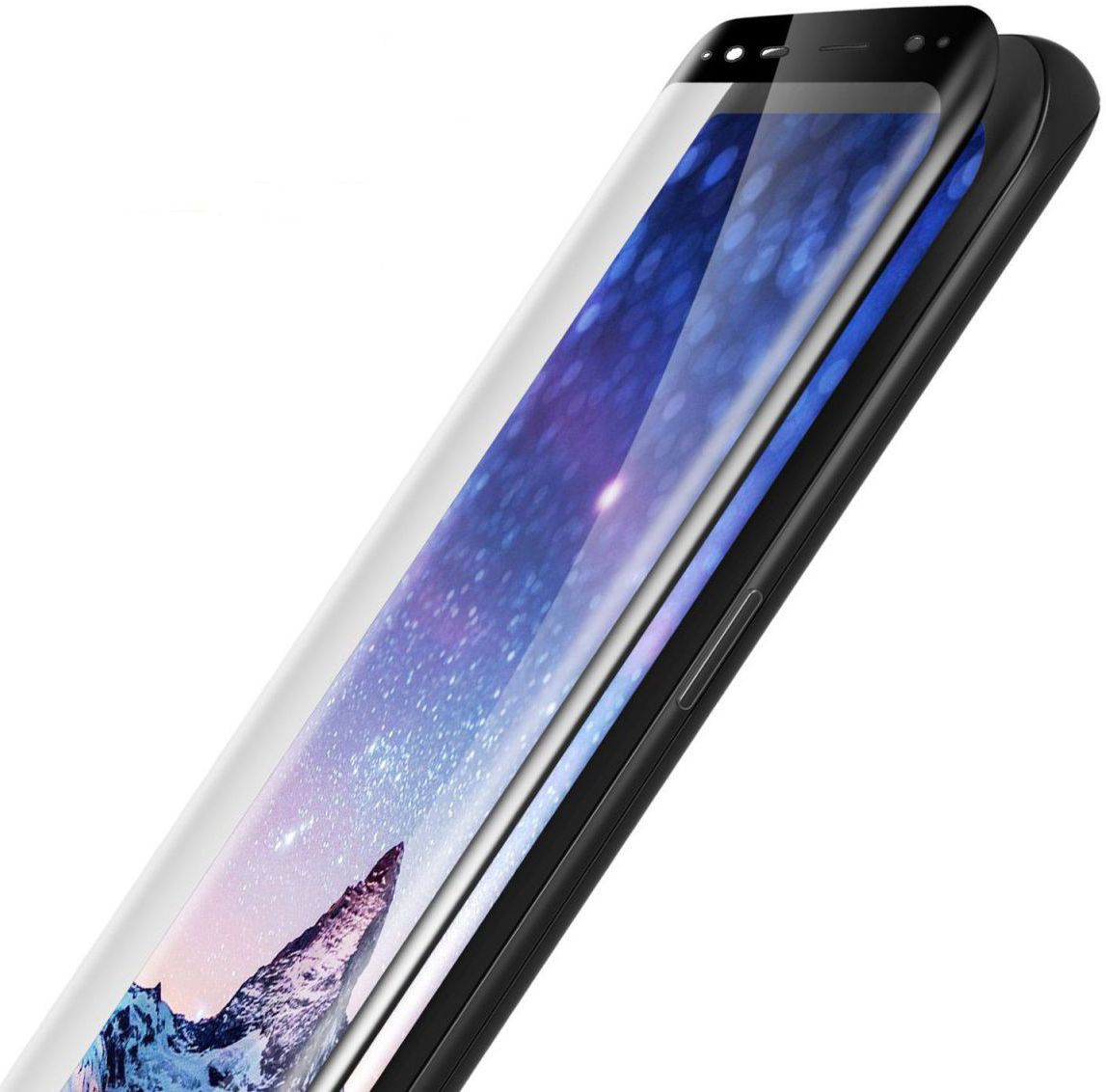THOR Screen Glass Edge To Edge Samsung Galaxy S8 Zwart afbeelding 12