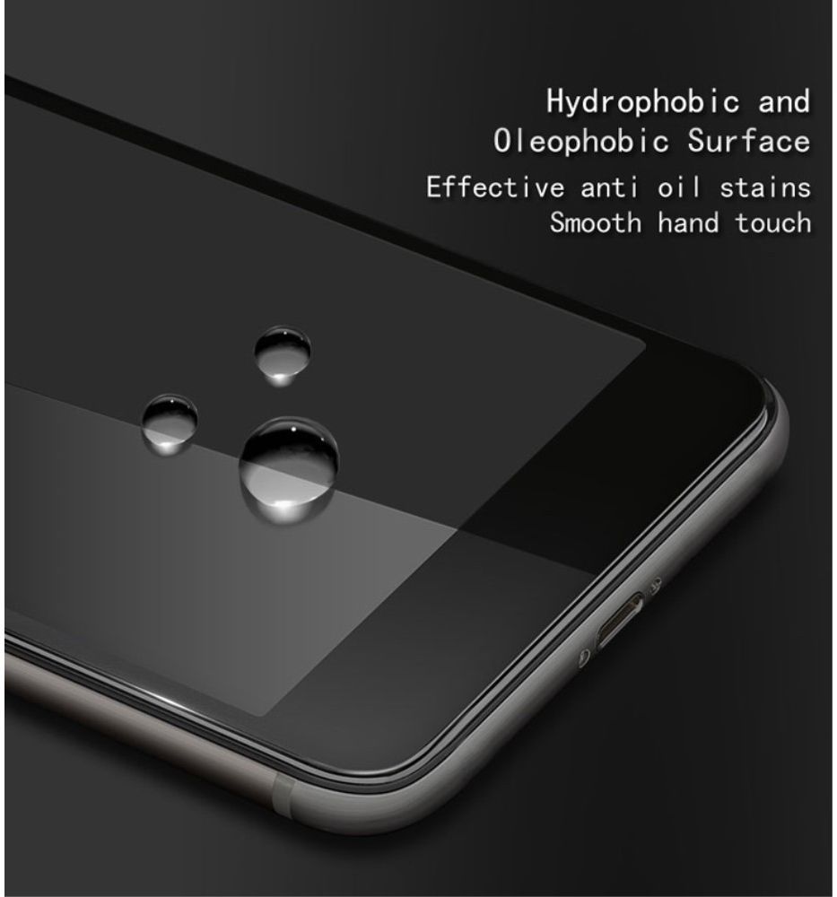 Sony Xperia XA1 Tempered Glass Screen Protector Zwart afbeelding 9