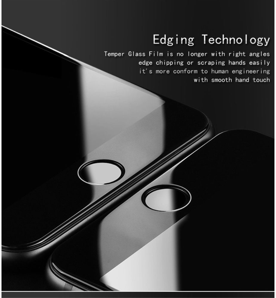 Sony Xperia XA1 Tempered Glass Screen Protector Zwart afbeelding 10