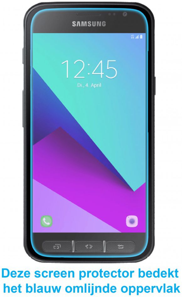 4smarts Second Glass Tempered Glass Samsung Galaxy Xcover 4(s) afbeelding 2
