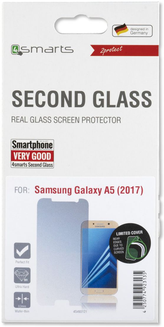 4smarts Second Glass Tempered Glass Samsung Galaxy A5 (2017) afbeelding 1