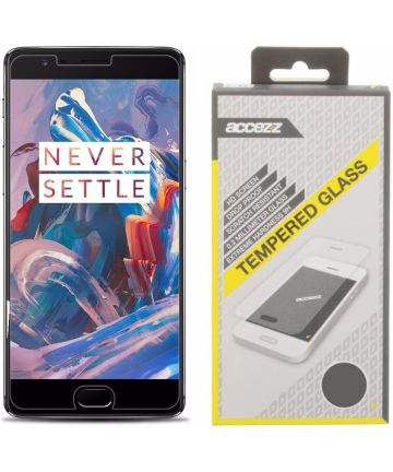 Accezz Xtreme Glass Protector Tempered Glass OnePlus 3(t) Screen Protectors