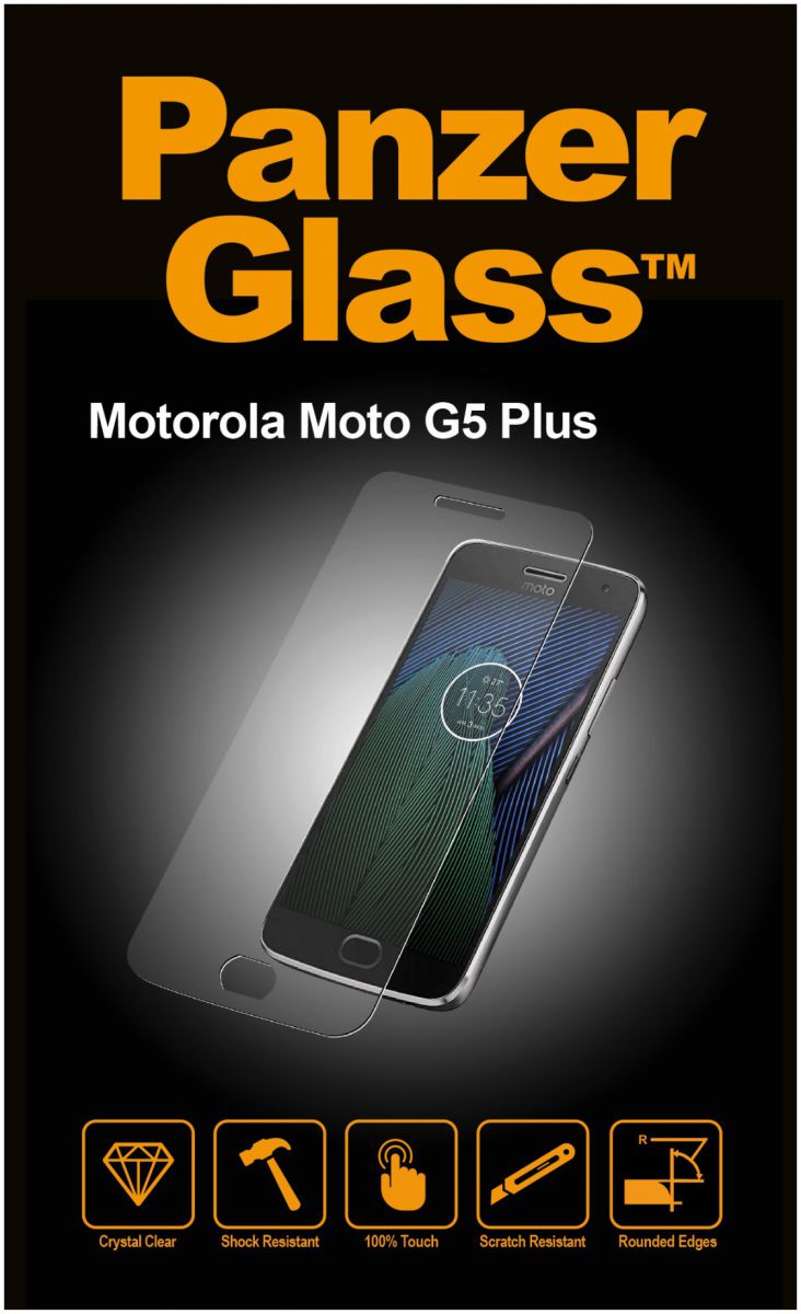PanzerGlass Screenprotector Motorola Moto G5 Plus afbeelding 1