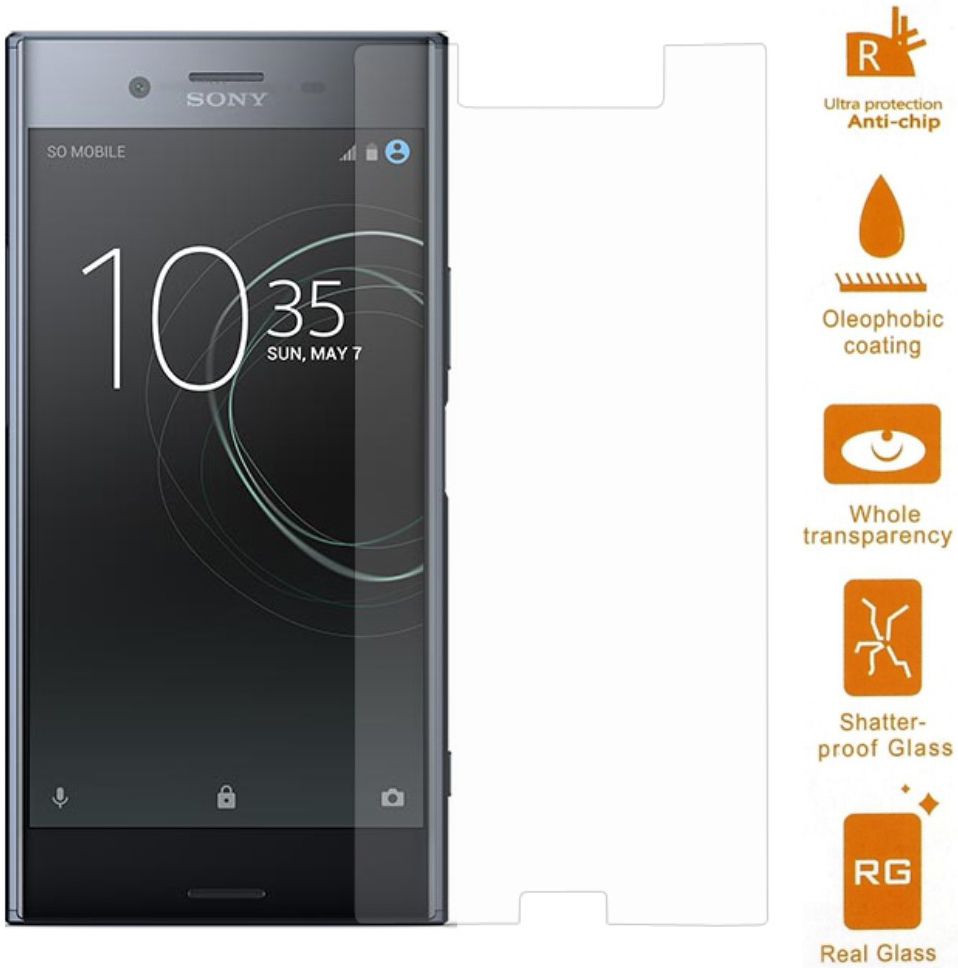 Sony Xperia XZ Premium 0.3mm Tempered Glass Screen Protector afbeelding 2