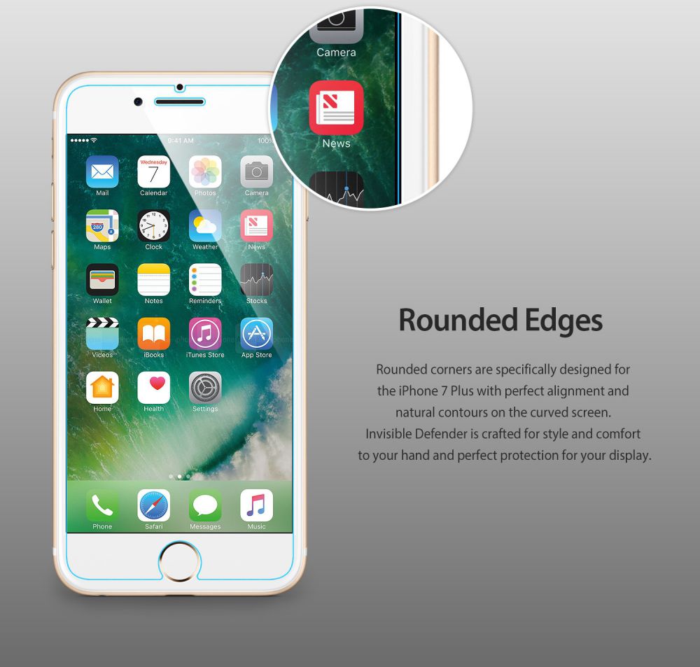 Ringke Invisible Defender voor Apple iPhone 7 Plus afbeelding 5