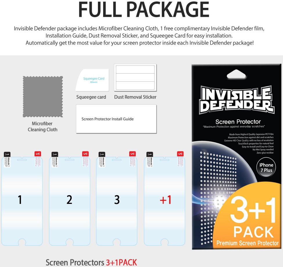 Ringke Invisible Defender voor Apple iPhone 7 Plus afbeelding 8
