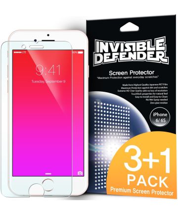 Ringke Invisible Defender voor Apple iPhone 6(S) Plus Screen Protectors