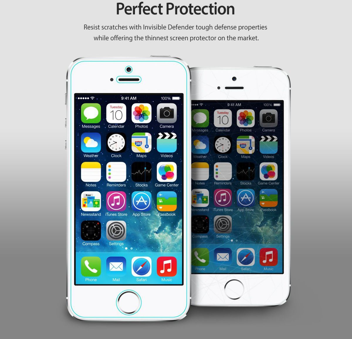 Ringke Invisible Defender voor Apple iPhone 5(S) / 5C / SE afbeelding 4