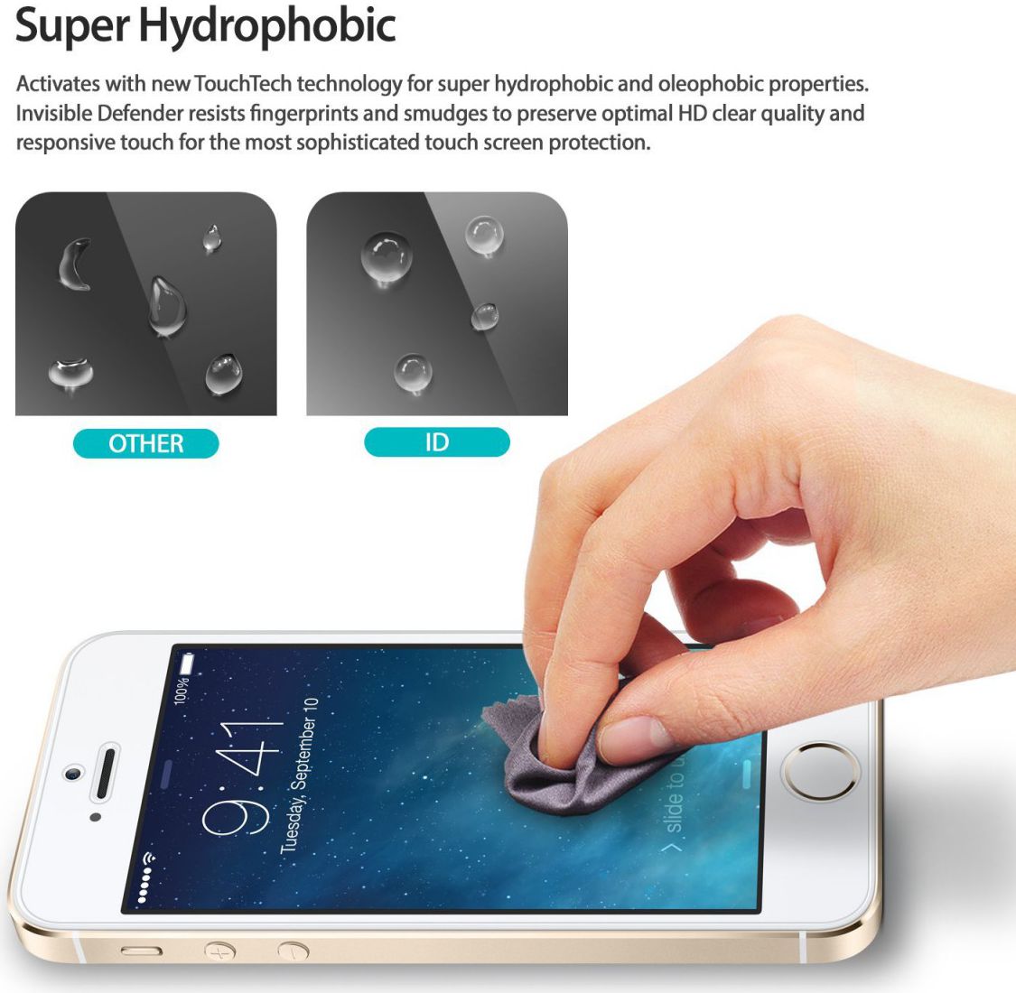 Ringke Invisible Defender voor Apple iPhone 5(S) / 5C / SE afbeelding 5