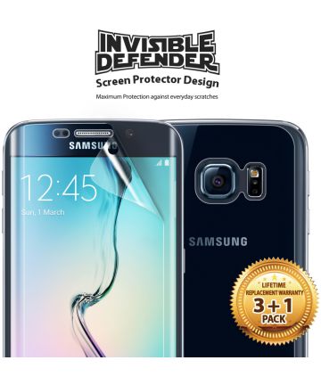 Ringke Invisible Defender voor Samsung Galaxy S6 Edge Screen Protectors