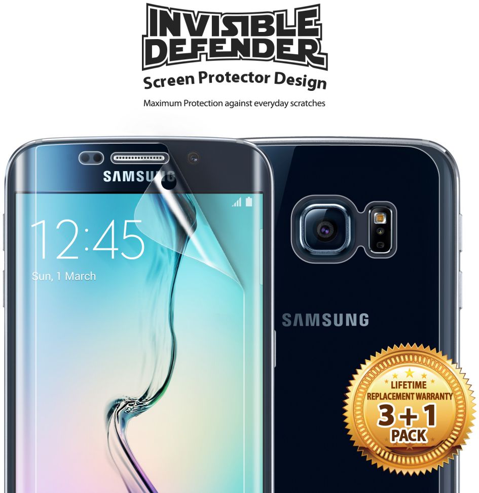 Ringke Invisible Defender voor Samsung Galaxy S6 Edge afbeelding 1