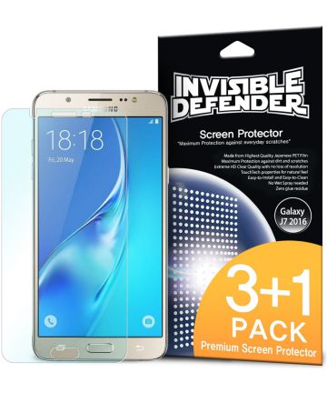 Ringke Invisible Defender voor Samsung Galaxy J7 2016 Screen Protectors