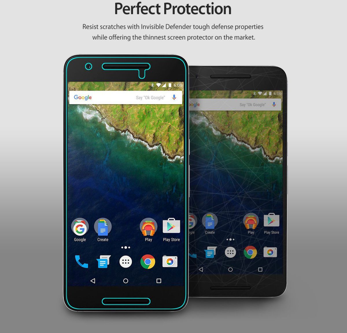 Ringke Invisible Defender voor Huawei Nexus 6P afbeelding 3