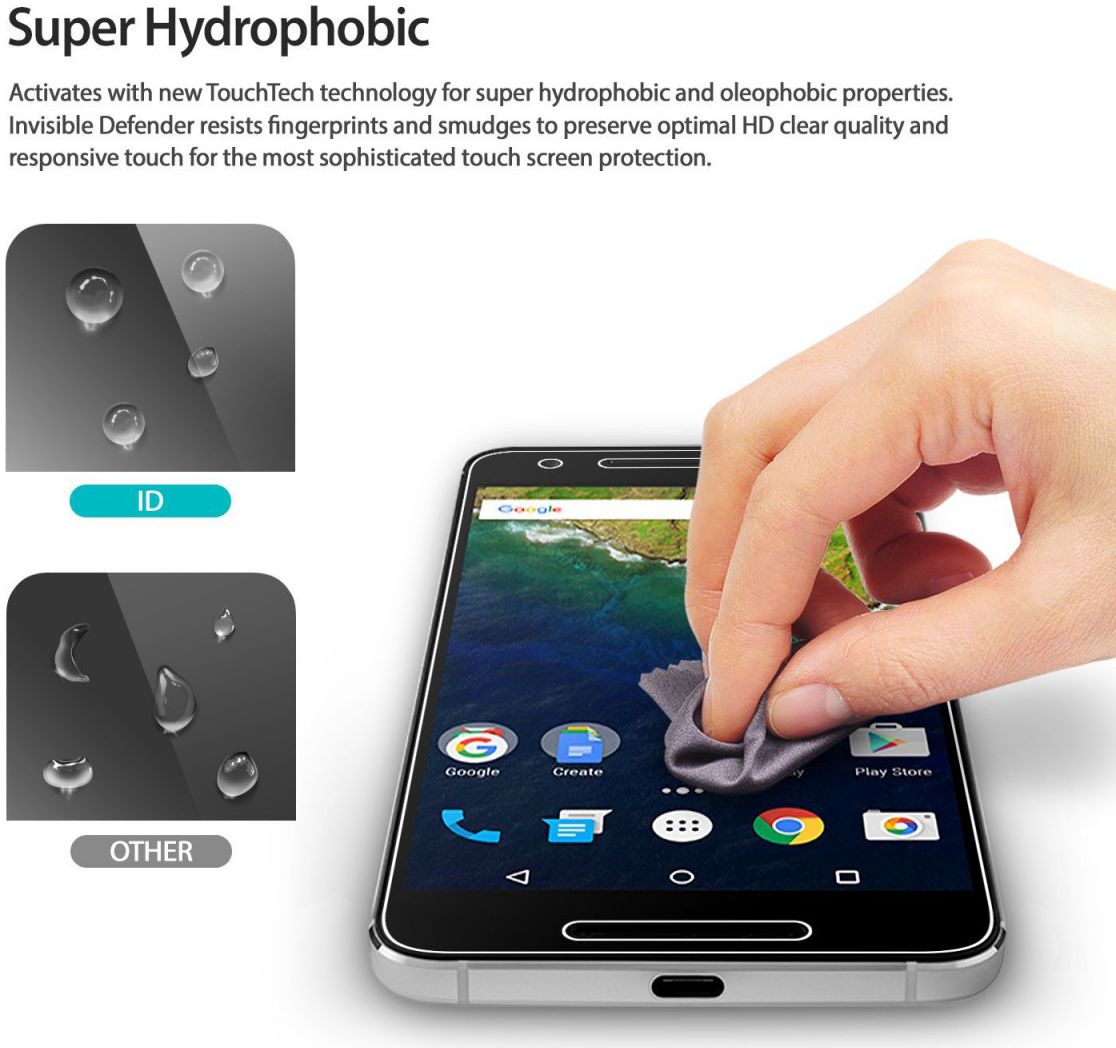 Ringke Invisible Defender voor Huawei Nexus 6P afbeelding 4
