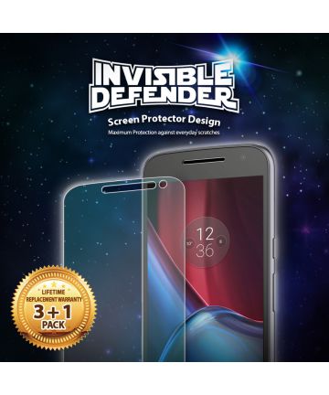 Ringke Invisible Defender voor Motorola Moto G4 Plus Screen Protectors