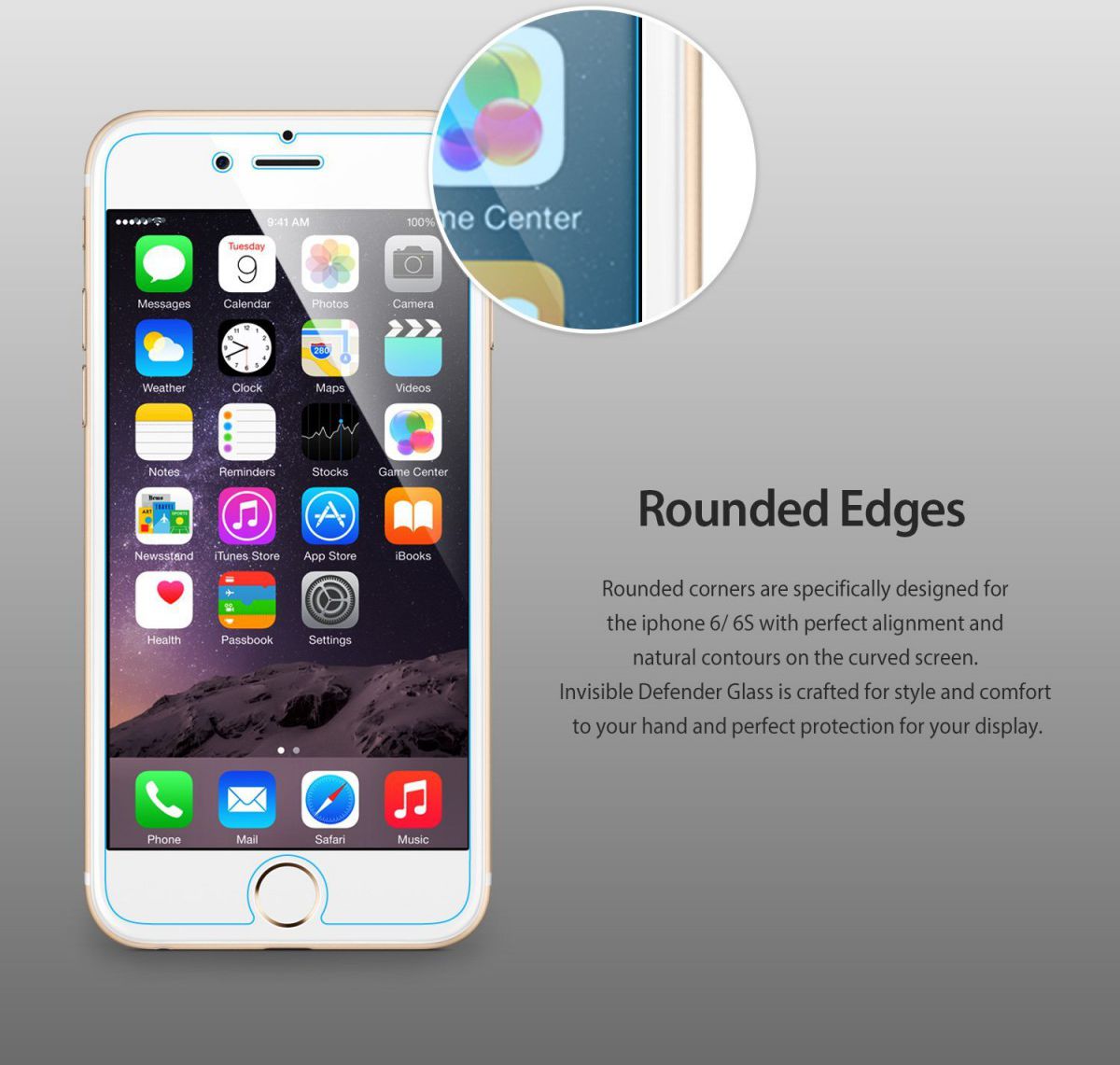 Ringke ID Glass 0.33mm iPhone 6(S) afbeelding 9