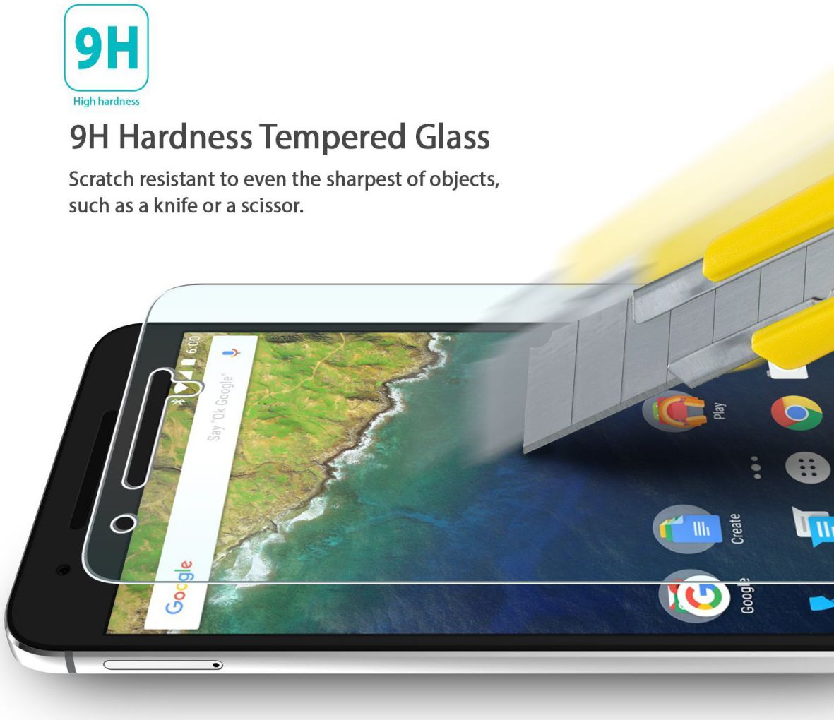Ringke ID Glass 0.33mm Huawei Nexus 6P afbeelding 4