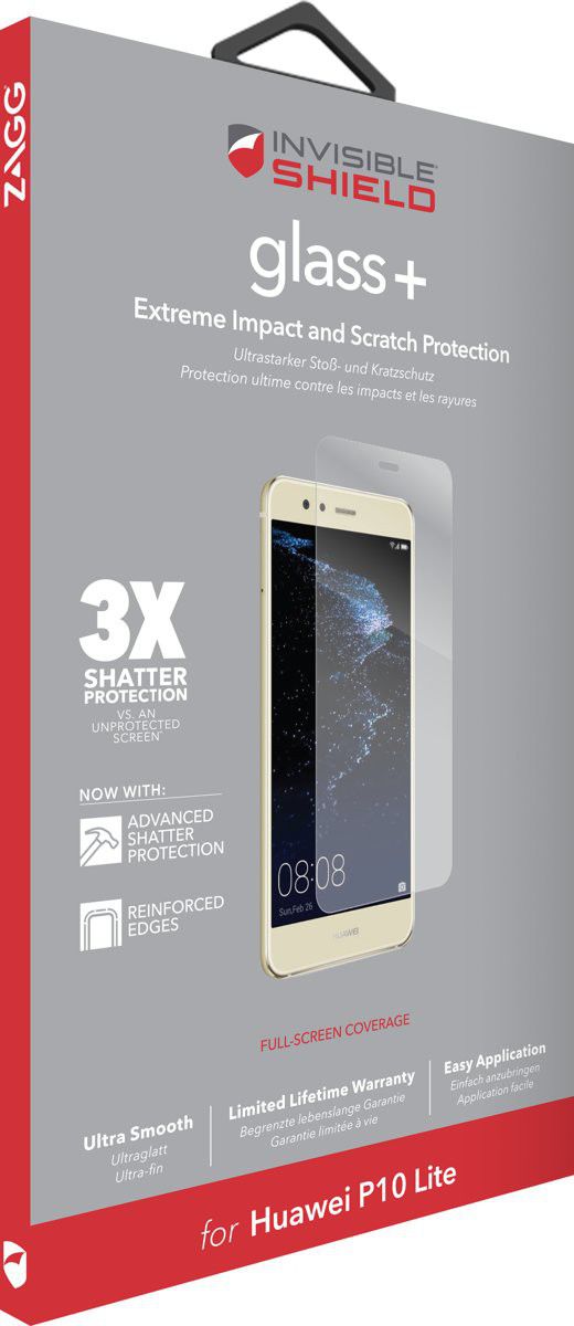 InvisibleSHIELD Glass+ Tempered Glass Huawei P10 Lite afbeelding 1