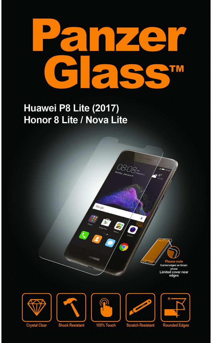 PanzerGlass Huawei P8 Lite (2017) Screenprotector afbeelding 1