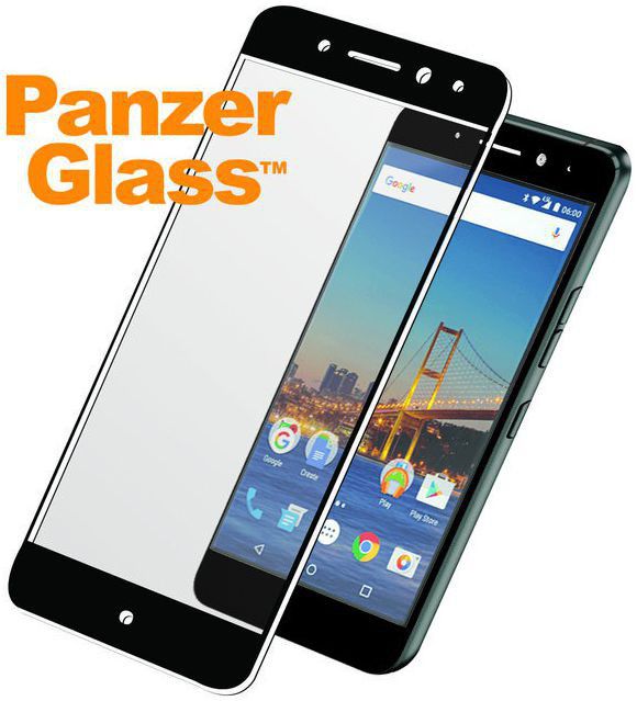 PanzerGlass General Mobile GM5 Screenprotector Zwart afbeelding 2