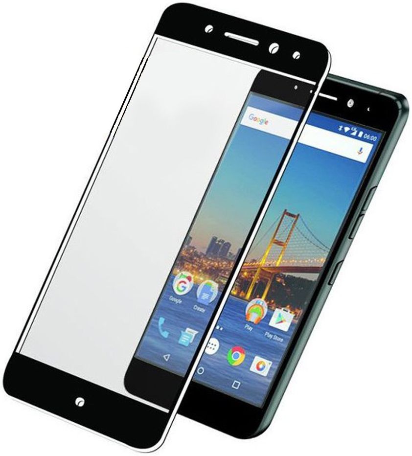 PanzerGlass General Mobile GM5 Screenprotector Zwart afbeelding 4