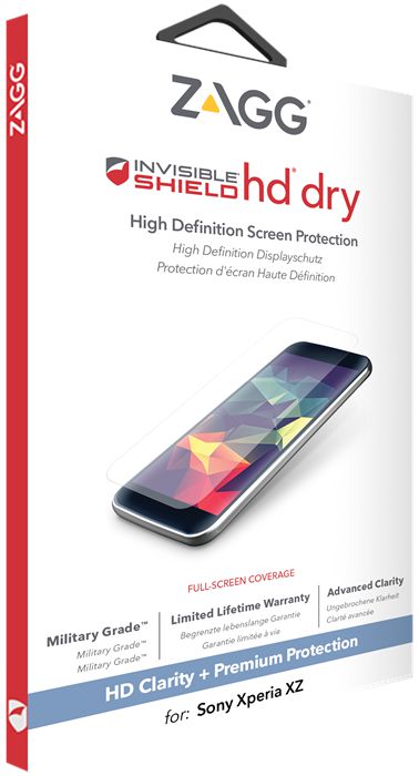 ZAGG InvisibleShield HD Dry Sony Xperia XZ afbeelding 2