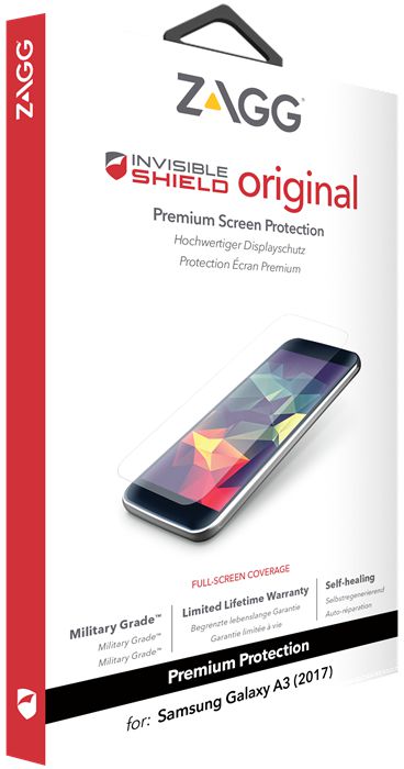 InvisibleSHIELD Original Screen Protector Samsung Galaxy A3 (2017) afbeelding 1