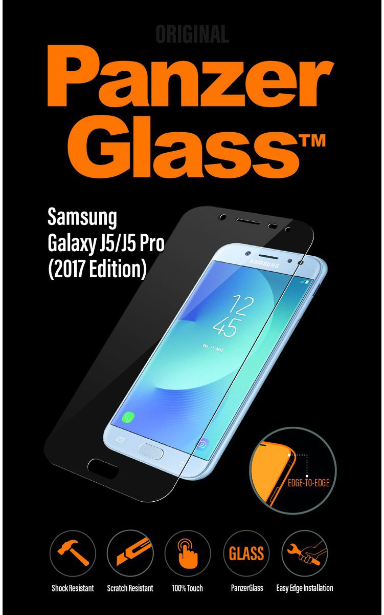 PanzerGlass Samsung Galaxy J5 2017 Screenprotector Transparant afbeelding 1