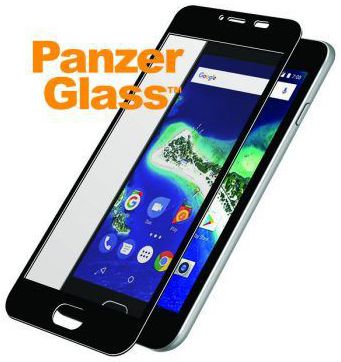 PanzerGlass General Mobile GM6 Screenprotector Zwart afbeelding 2