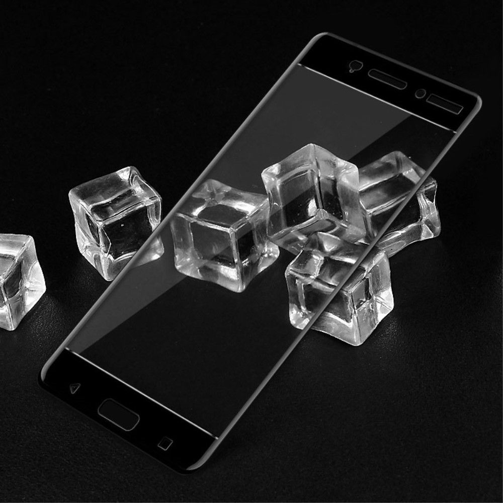 Nokia 6 Volledig Dekkende Tempered Glass Screen Protector Zwart afbeelding 6