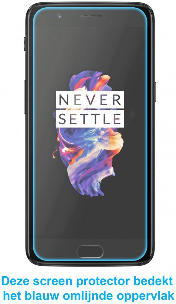 OnePlus 5 Tempered Glass Screen Protector afbeelding 2